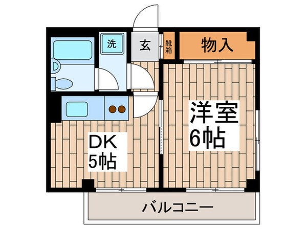 池上ハイツの物件間取画像